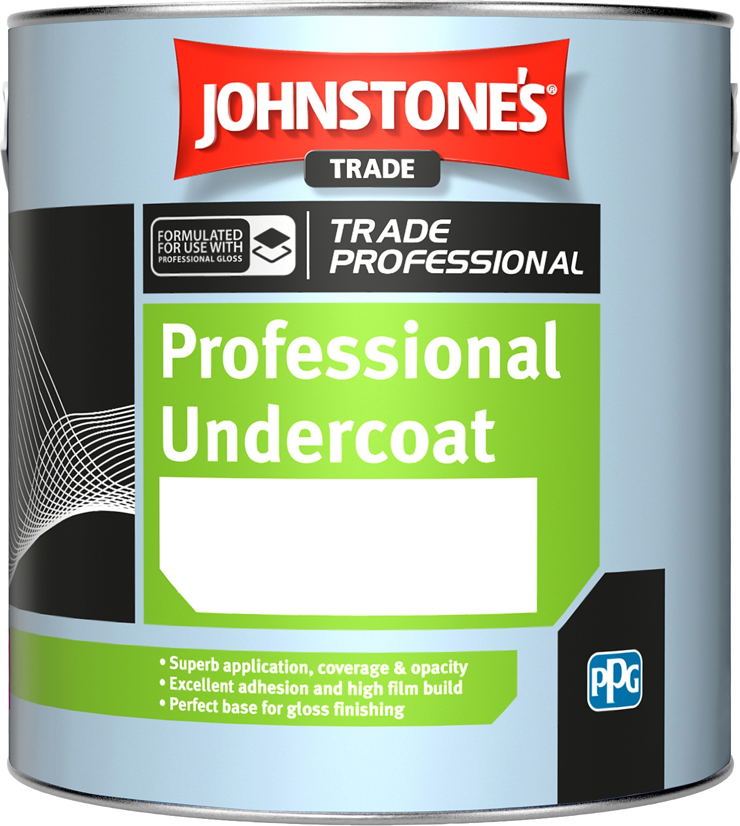 Johnstones Trade Professional Undercoat Paint White, Dark, Mid Grey eBay